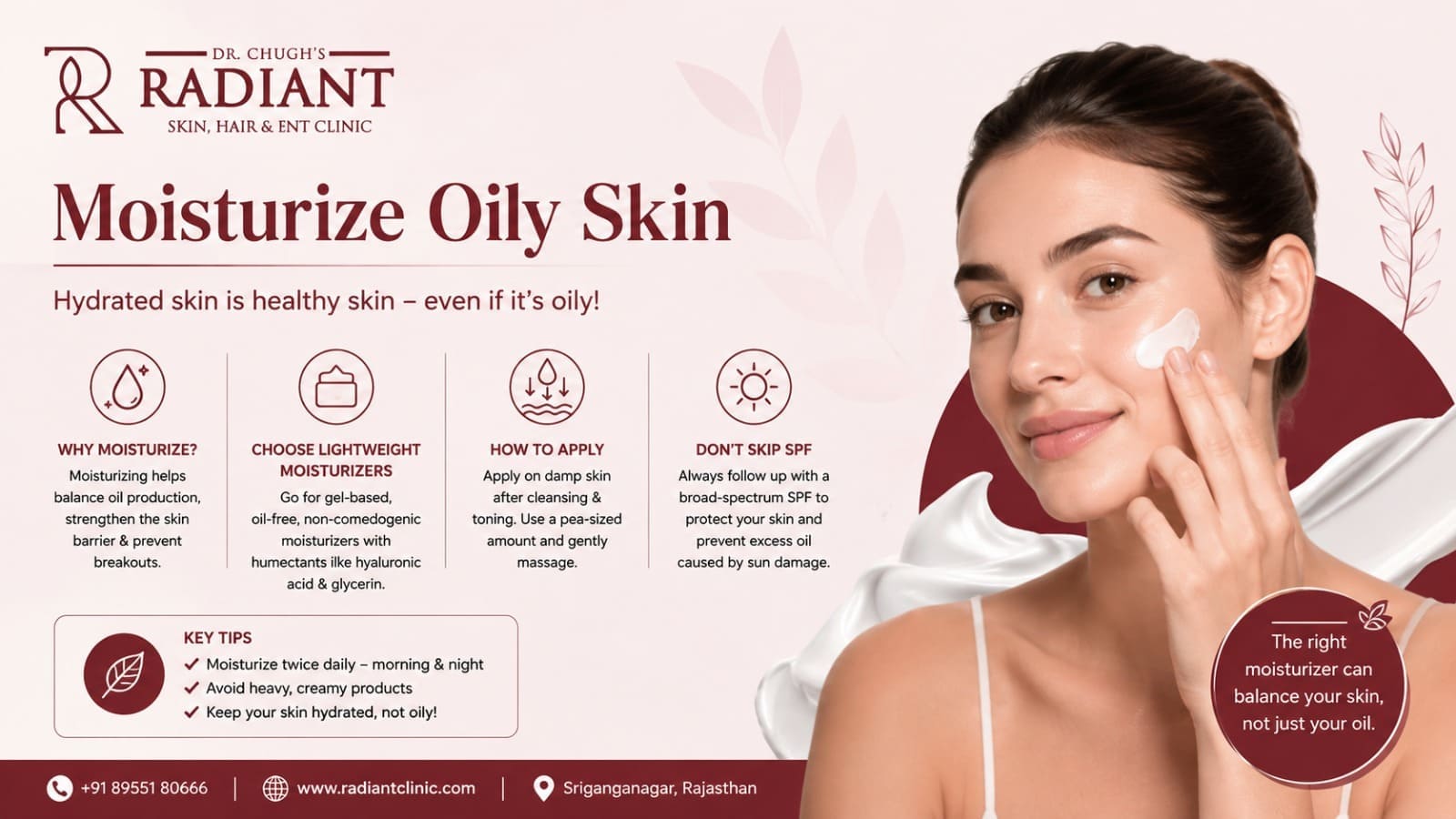 Moisturize Oily Skin
